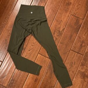 Lululemon Dark Green Leggings